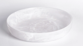 Nashi Signature Round Platter Medium - White Bowl