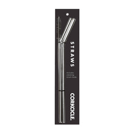 Corkcicle Z~Accessories Tumbler Straw (2 Pk with Cleaner)