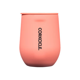 Corkcicle Neon Lights Stemless 355ml - Coral