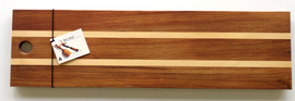 Big Chop  - Chesterman Party Plank L 900 x 240 x x 20 Made From Blackwood / Huon Pine