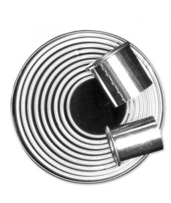 Stainless Steel Set 11 Plain Round Cutter