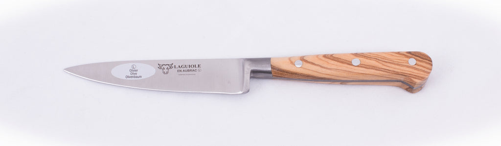 Laguiole En Aubrac Paring Knife - Olive Wood 10cm