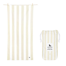 Dock & Bay Beach Towel Cabana Light Collection XL - Bora Bora Beige