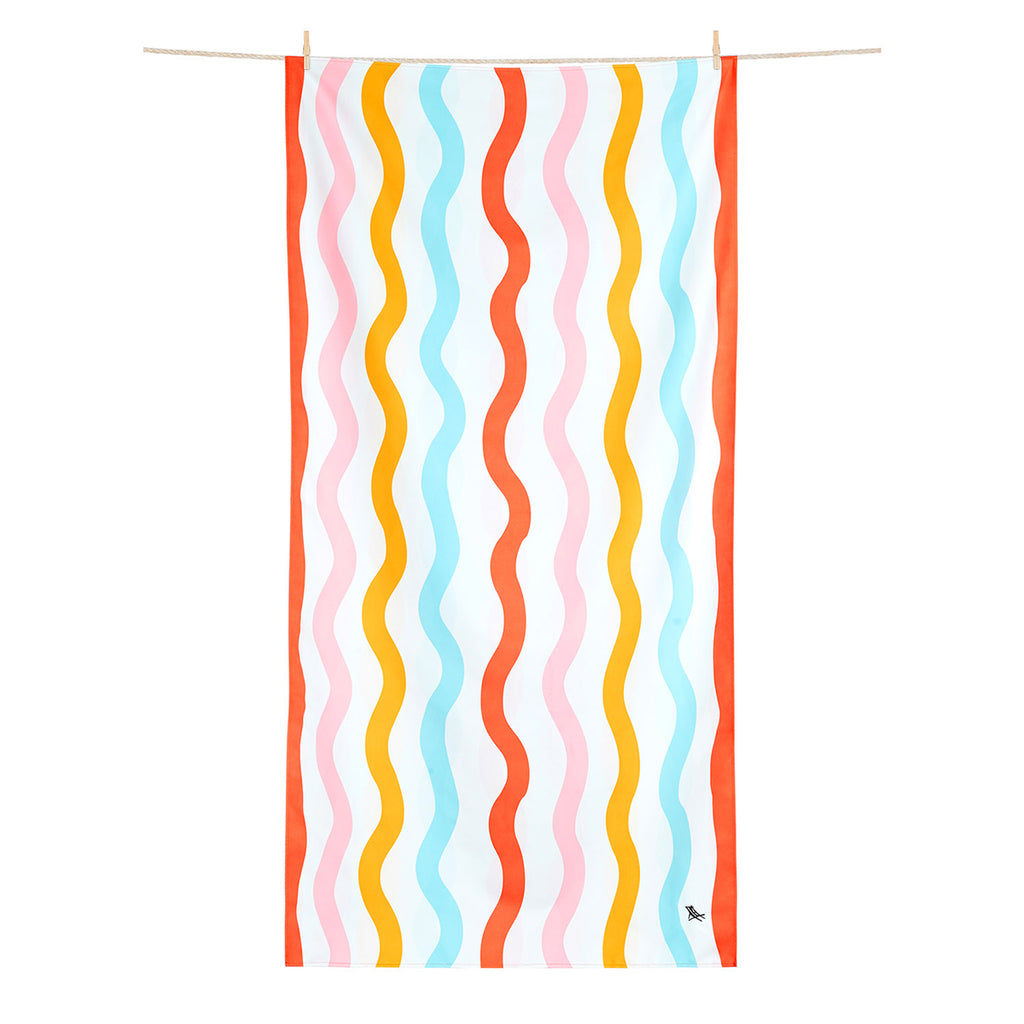 Dock & Bay Beach Towel Kids Collection M - Squiggly