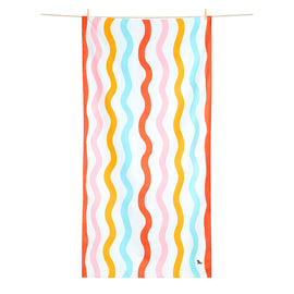 Dock & Bay Beach Towel Kids Collection M - Squiggly