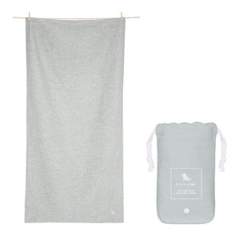 Dock & Bay Fitness Towel Essential Collection L - Mountain Grey