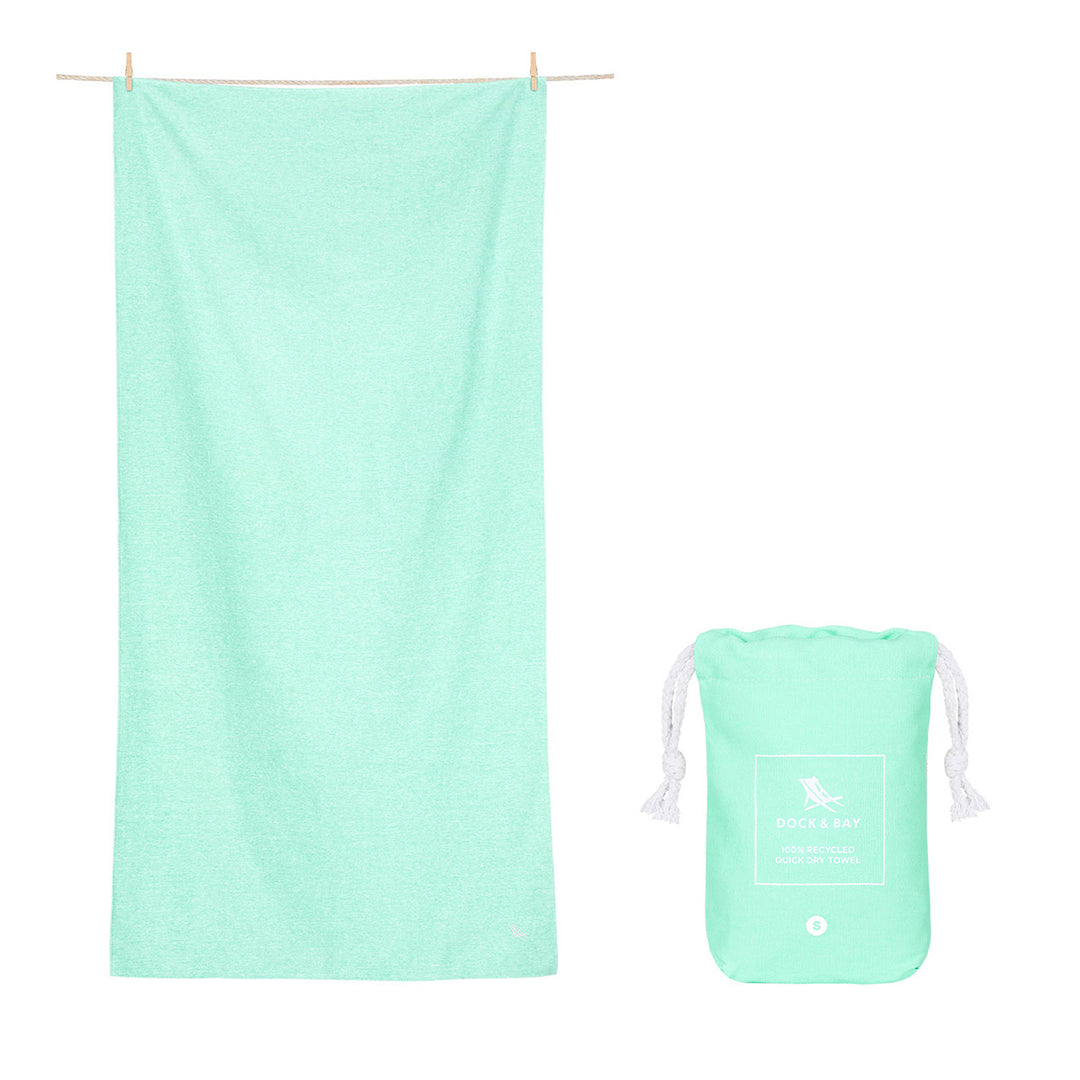 Dock & Bay Fitness Towel Essential Collection S - Rainforest Green