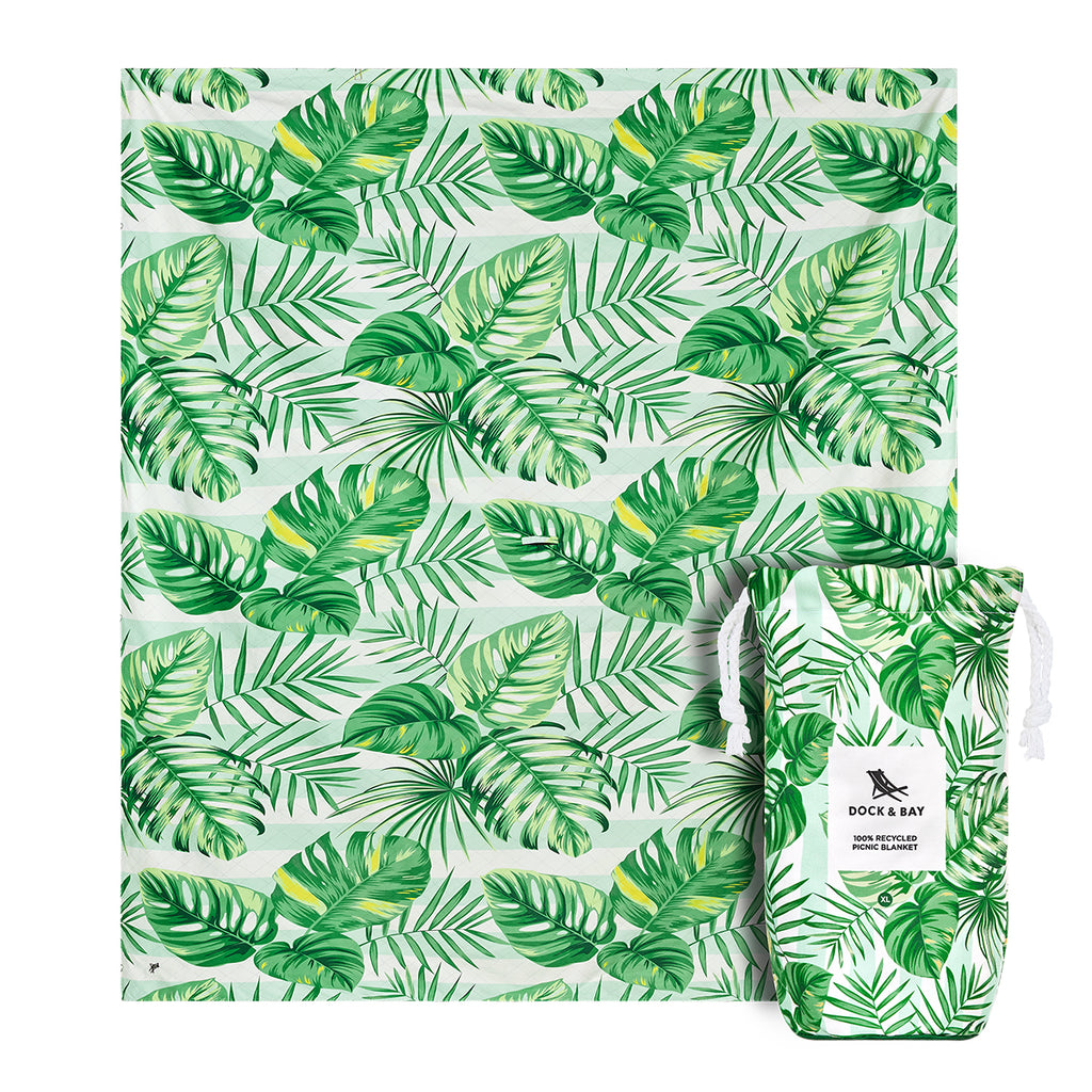 Dock & Bay Picnic Blanket Extra Large - Palm Dreams