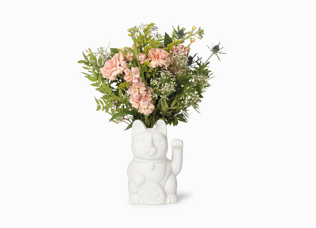 DOIY Neko Vase White