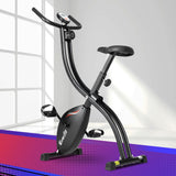 Everfit Exercise Bike X-Bike Folding Magnetic Bicycle Cycling Flywheel Fitness Machine