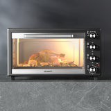 Devanti Electric Convection Oven Bake Benchtop Rotisserie Grill 60L | King of Knives