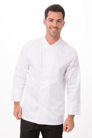 Chef Works Trieste Premium Cotton Chef Jacket- White