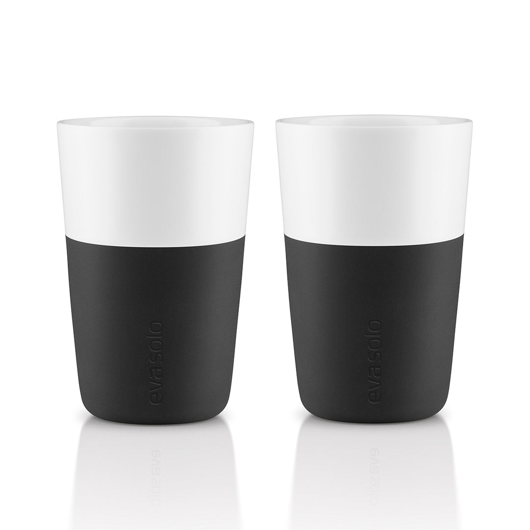 Eva Solo Coffee Tumbler Cafe Latte (2pcs) - Black