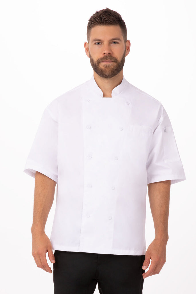 Chef Works Palermo Executive Chef Jacket- White