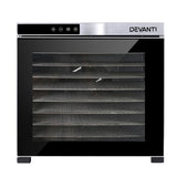 Devanti 10 Trays Food Dehydrator Stainless Steel Tray