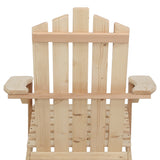 Gardeon Outdoor Sun Lounge Beach Chairs Table Setting Wooden Adirondack Patio Natural Wood Chair