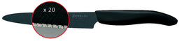 Kyocera Micro Serrated Utility Knife 12.7cm Blade - Black
