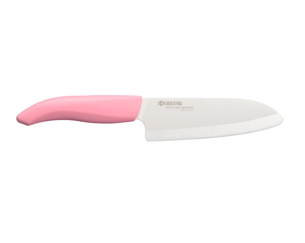 Kyocera Santoku Knife 14cm Blade - Pink - NBCF Limited Edition