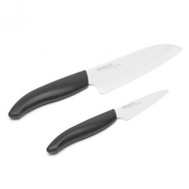 Kyocera Kyocera Santuko & Paring Knife Set - Black