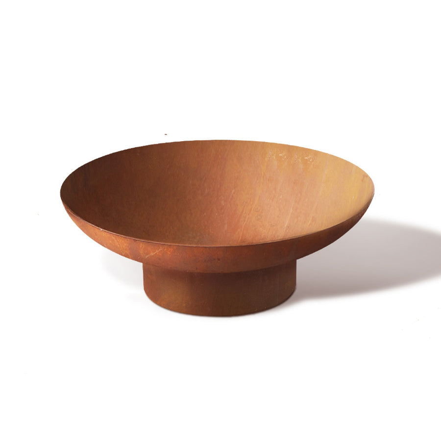 Grillz Fire Pit Charcoal Vintage Campfire Burner Rust Outdoor Steel Bowl 70CM