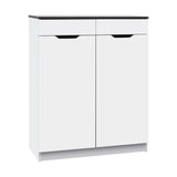 Artiss White Shoe Cabinet – High Gloss Storage Organiser