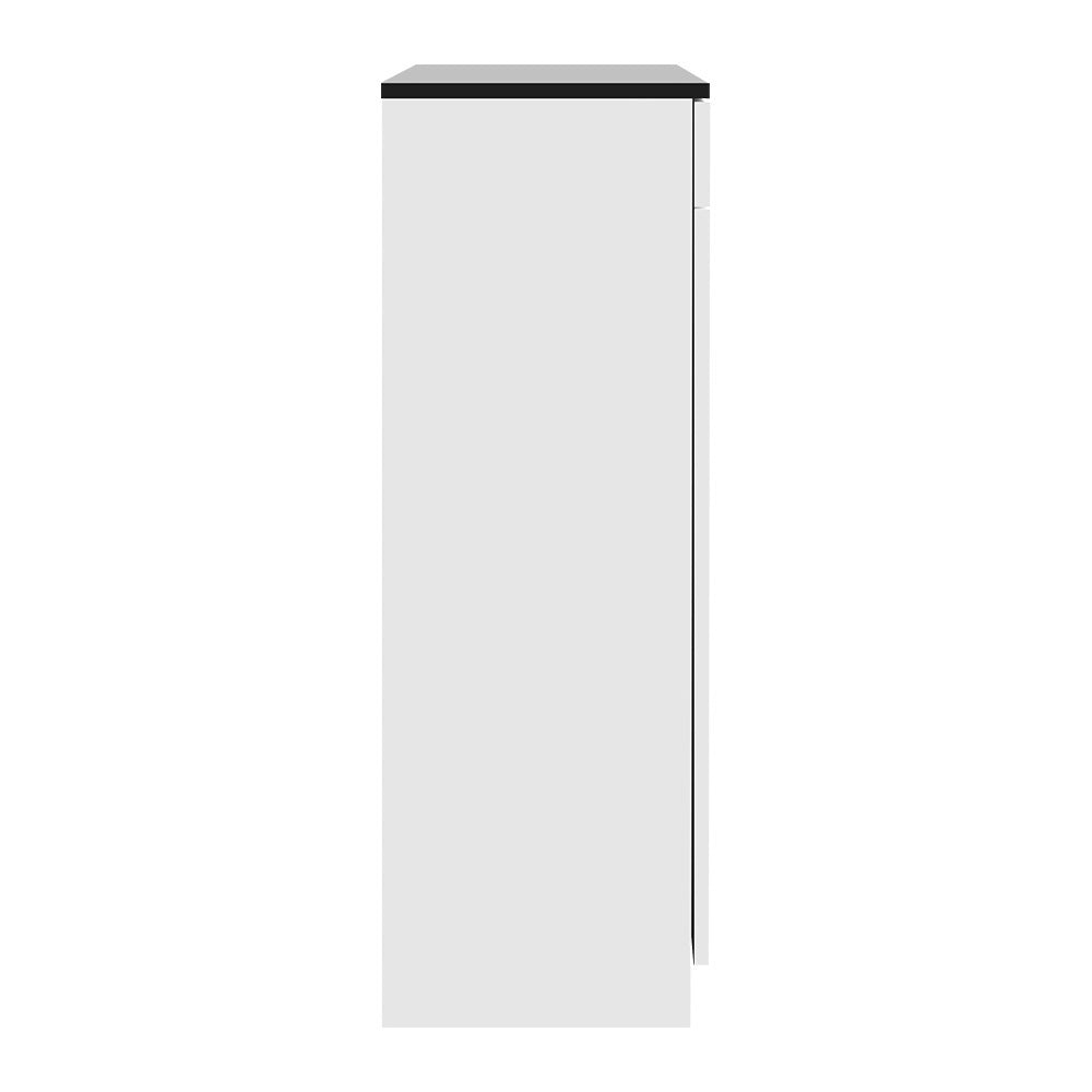 Artiss White Shoe Cabinet – High Gloss Storage Organiser | King of Knives e-store