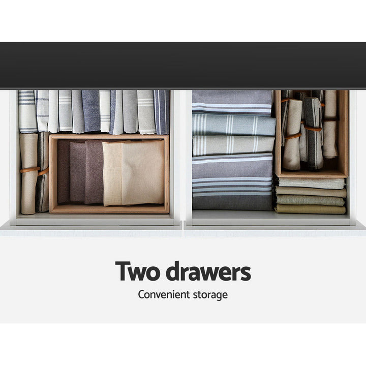 Artiss White Shoe Cabinet – High Gloss Storage Organiser | King of Knives e-store