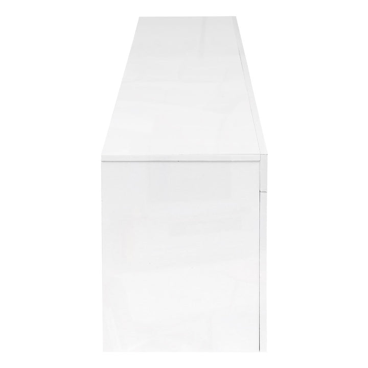 Artiss Entertainment Unit TV Cabinet LED 130cm White Elo