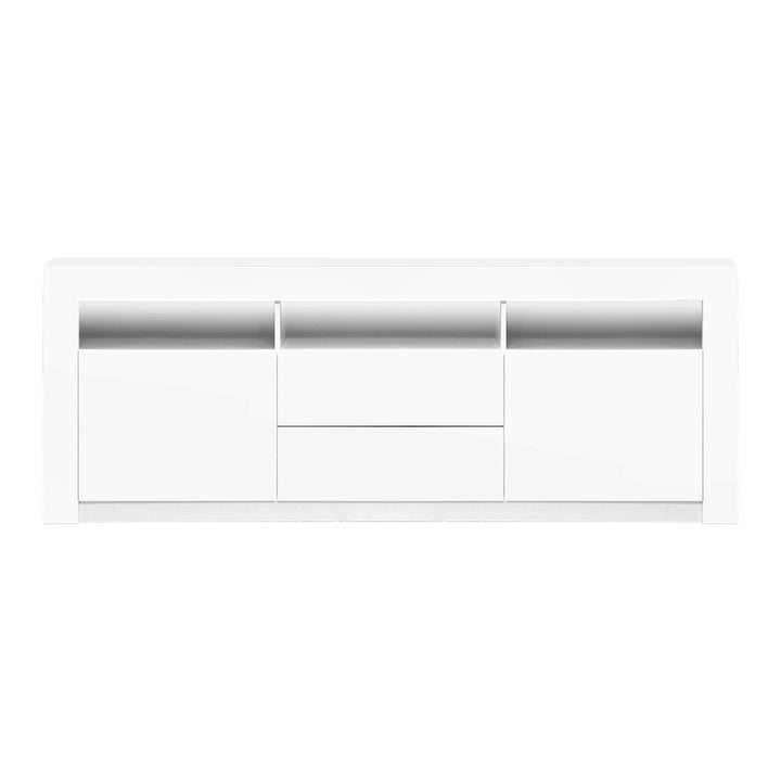 Artiss Entertainment Unit TV Cabinet LED 160cm White Anna