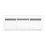 Artiss Entertainment Unit TV Cabinet LED 160cm White Anna