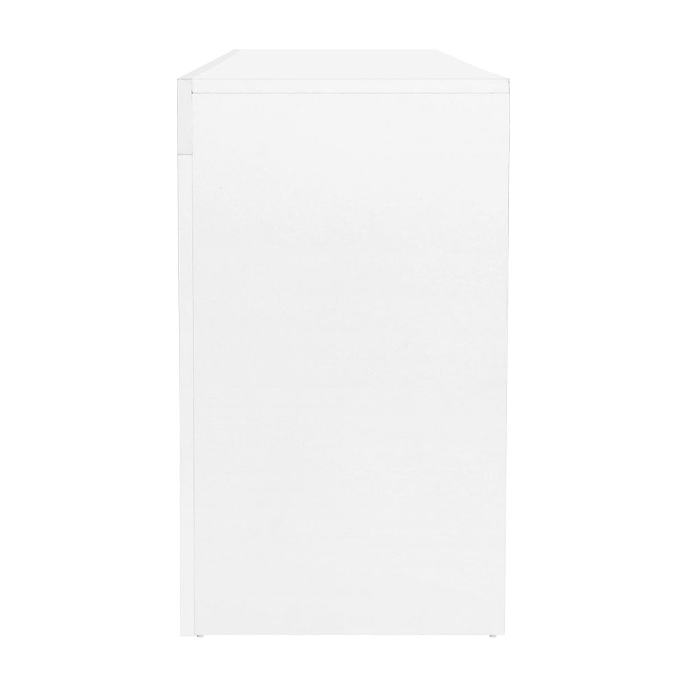 Artiss Entertainment Unit TV Cabinet LED 160cm White Bobi