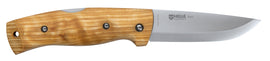 Helle-Bleja folding knife - Triple Laminated S/S with Curly Birch Handle