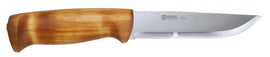 Helle-Taiga 126 mm triple laminated blade, coloured birch handle