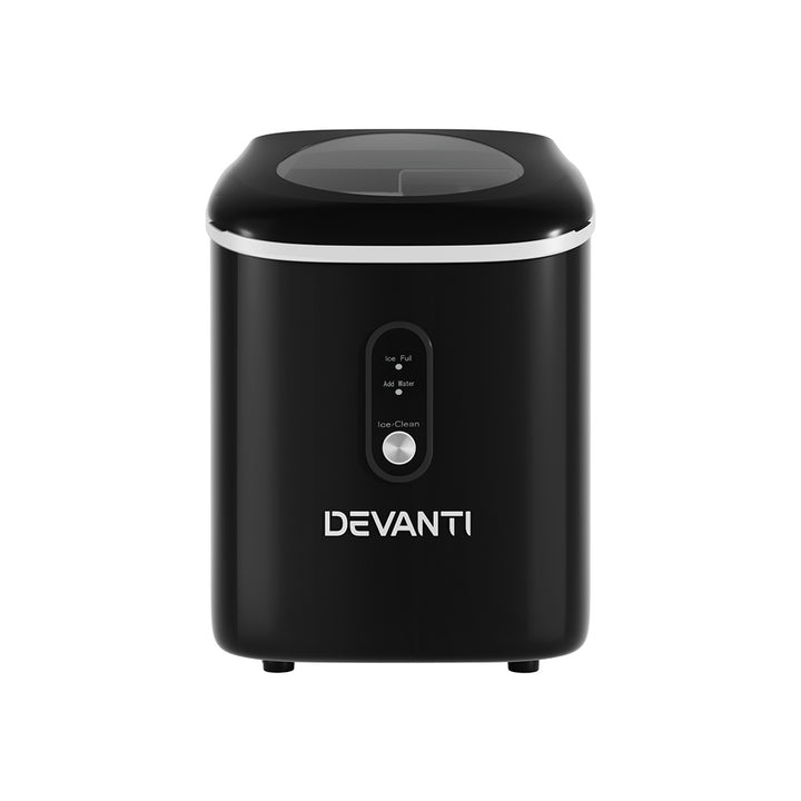 Devanti Portable Ice Maker Machine Nugget Ice Cube 15kg Bar Countertop | Small Home Appliances | King of Knives Australia