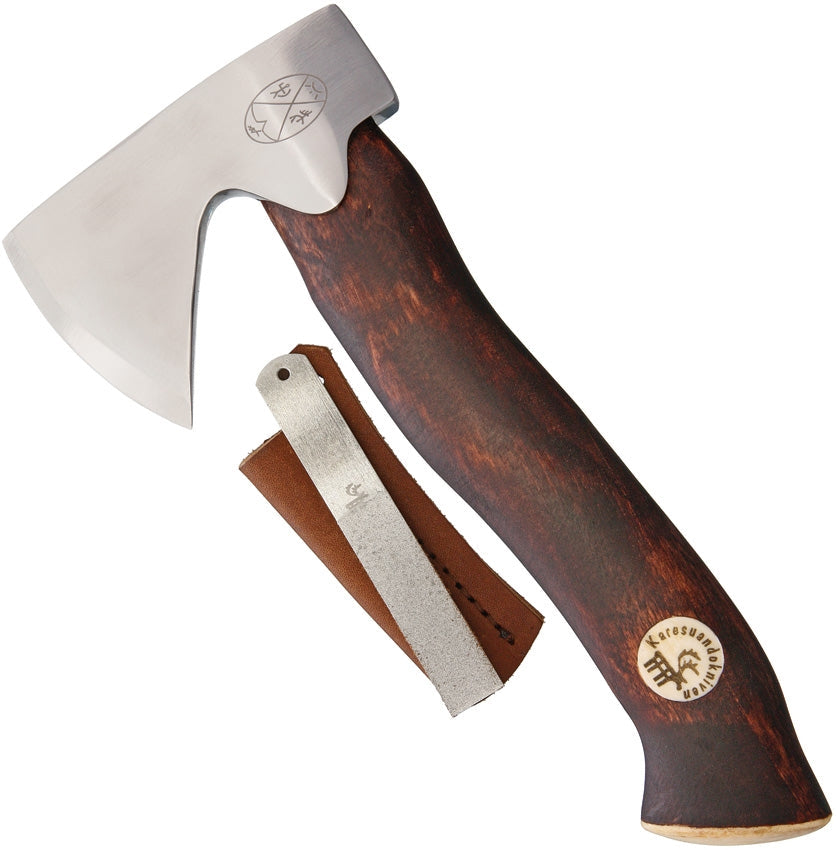 Karesuando Kniven Unna ksu Hunters Axe Brown