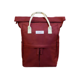 Kind Bag Backpack Expandable Adjustable Straps Medium Burgundy | Eco-Friendly Rucksack Bag | King of Knives