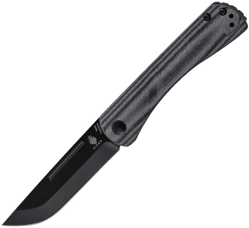 Kizer Cutlery Pinch Folder Black Micarta