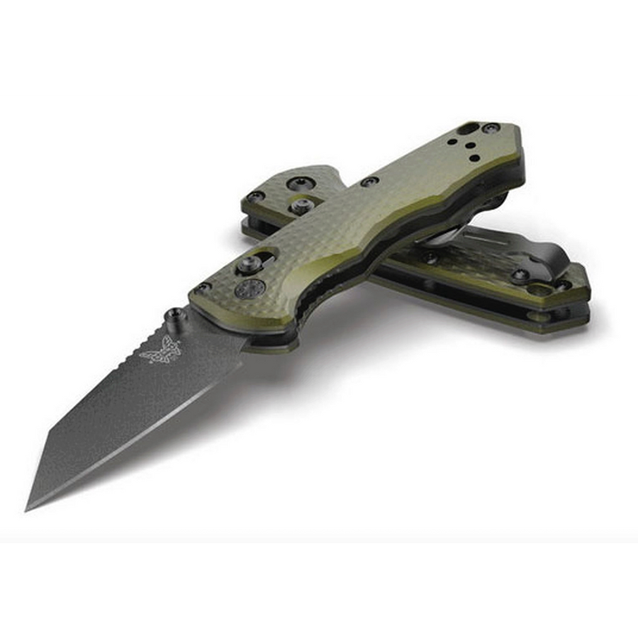 Benchmade 375FE-1 Fixed Adamas Knife | CPM-CruWear Flat Earth