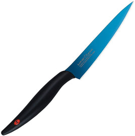 Kasumi Titanium 4 3/4 inch Utility Knife/ Blue