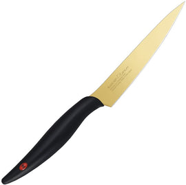 Kasumi Titanium 4 3/4 inch Utility Knife/ Gold