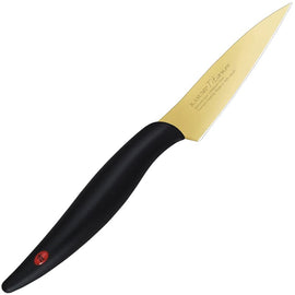 Kasumi Titanium 3 inch Paring Knife/ Gold