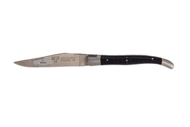 Laguiole En Aubrac Folding Knife (11cm) - Ebony Wood