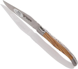 Laguiole En Aubrac Folding Knife (11cm) - Olive Wood
