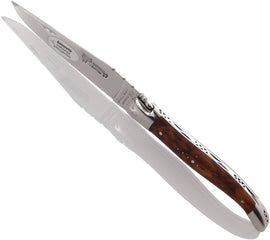 Laguiole En Aubrac Folding Knife (12cm) - Amourette (Snakewood)