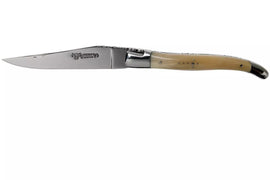 Laguiole En Aubrac Folding Knife (12cm) - Solid Horn