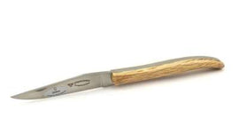 Laguiole En Aubrac Backpacker's Folding Knife (12cm) - Oak Wood