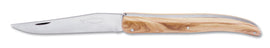 Laguiole En Aubrac Backpacker's Folding Knife (12cm) - Olive Wood