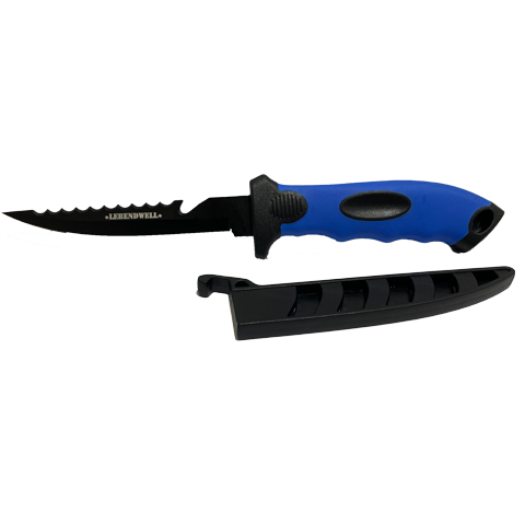 Lebendwell Vaal Fillet Black Bade Blue Handle  5 Inch | King Of Knives Australia