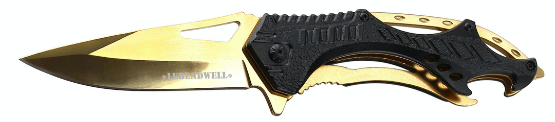 Lebendwell Neblina - Gold Tint Stainless Blade
