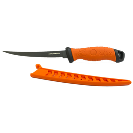 Lebendwell  Sokoto Fillet Knife - 7 inch - Orange | King Of Knives Australia